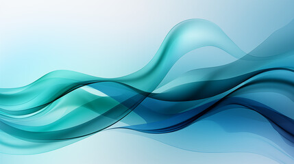 Cool-toned smoke in shades of blue, teal, and green, softly swirling and creating abstract shapes, a tranquil and refreshing vibe, perfect for a serene and relaxing background 