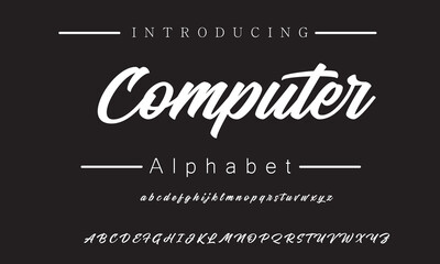 Dynamic Brush Font for Logos and Creative Branding | Versatile Typeface for Modern Aesthetic Projects