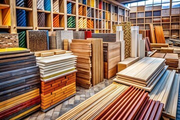 Obraz premium A wide range of Midland building materials is available for your construction and home improvement projects, ensuring