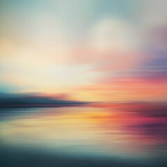 Fototapeta premium Dreamy sunset colors