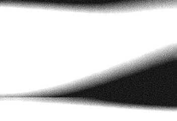 Abstract black and white gray grainy texture gradient background