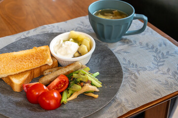ヘルシーな朝食