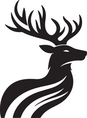 Naklejka premium Deer logo Design eps file