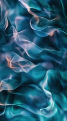Fototapeta premium Abstract blue and white smoke
