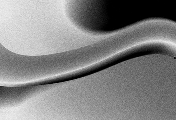 Abstract black and white gray grainy texture gradient background