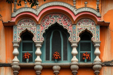 Obraz premium Vibrant and Intricate Border Designs with Elegant Patterns for Creative and Artistic Projects