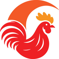 Chicken logo Design eps file