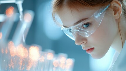 Lab technicians working diligently on a research project, aiming to develop new healthcare solutions.