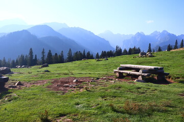 view from the meadow of Rusinowa Polana to the Tatra Mountains, Poland © JAROSLAW PIWOWARSKI