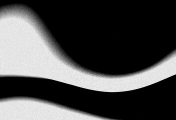 Abstract black and white gray grainy texture gradient background