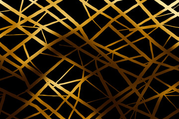 Golden background. Design template for invitation, web, banner, birthday, wedding, business card.