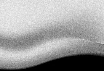 Abstract black and white gray grainy texture gradient background
