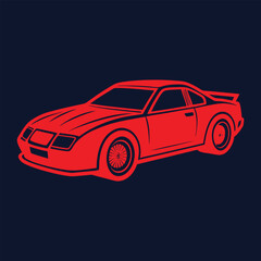 Sports Car design vector illustration