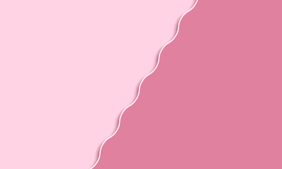 paper color background, presentation template design. level up illustration. pink background with wavy line. line art design. web advertising. book cover. playground. landing page. banner template
