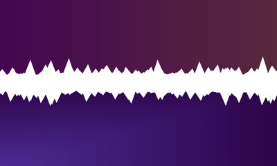 ripped paper with gradient background. instrumen design vector. purple wallpaper. grunge poster and background creased crumpled paper. social media post banner template. post story background
