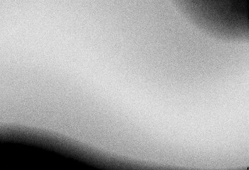 Abstract black and white gray grainy texture gradient background