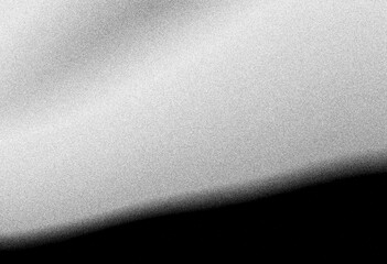 Abstract black and white gray grainy texture gradient background