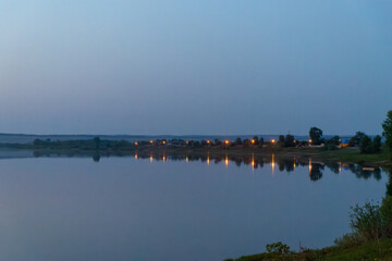 Evening on the river