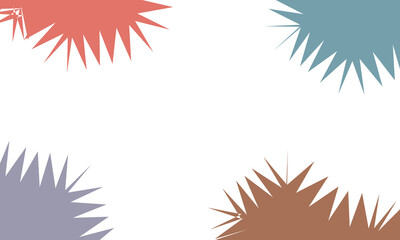 Leaves Background, nature bacdrop, leaves vector design. tropical wallpaper on white background. abstract leaves 

