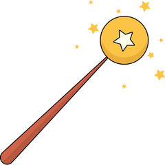 Flat Magic Wand