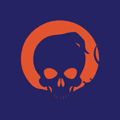 Halloween silhouette vector