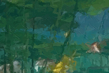 Oil paintings and various flowers, marine creatures, cats, dogs, lotus leaves, lotus flowers,...