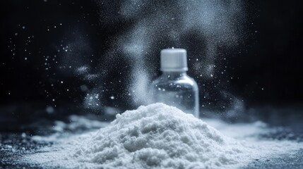 Mysterious Powder Cloud 