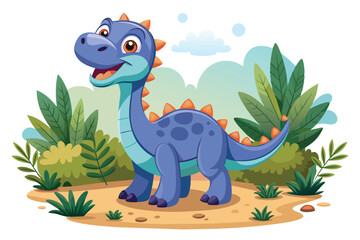 Obraz premium Dino’s Magical Playground