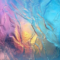 Fototapeta premium Abstract iridescent texture