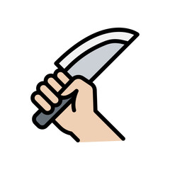 Obraz premium Knife icon