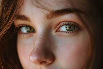 A straightforward portrait captures a person‚Äôs honest gaze, radiating trust and sincerity.