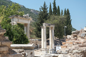 Temple of Hadrian, Ephesus, Izmir Province, Turkey