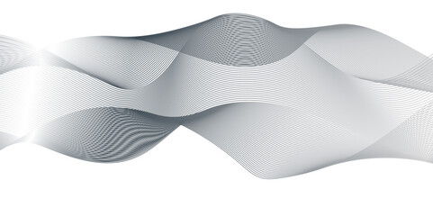 	
Vector flow blend carve wave futuristic technology stripe line isolated on white and blue carve line background. seamless wave pattern glowing science flowing line graphic template background.