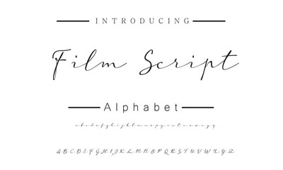 Minimalist Signature Font for Professional Business Cards, Wedding Invitations, and Digital Marketing