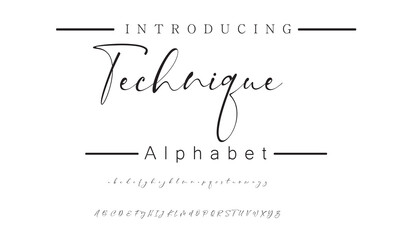 Luxury Handwritten Signature Font for High-End Fashion Branding, Invitations, and Business Logos