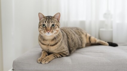 portrait of a cat