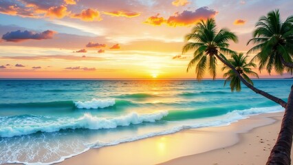 Sunset on the Golden Coast