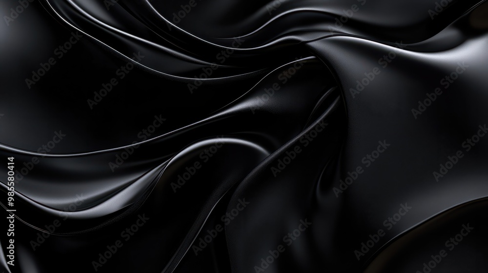Poster design a sophisticated presentation background with black abstract