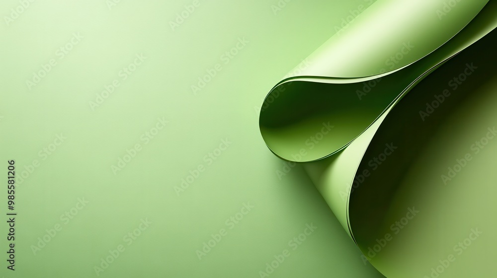 Poster elegant green paper background with a subtle weave pattern and refined texture, perfect for a classi