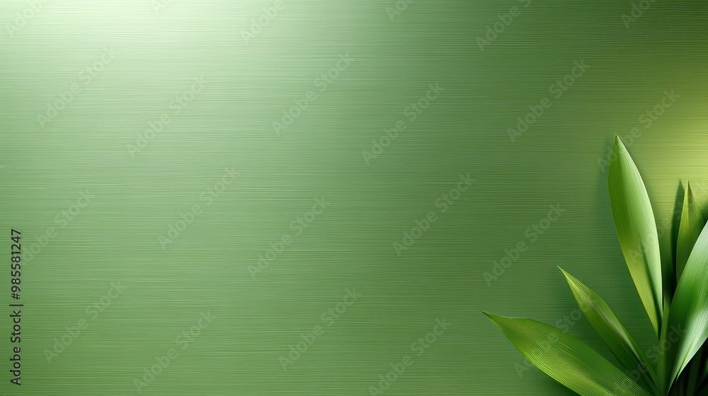 Poster elegant green paper background with a subtle weave pattern and refined texture, perfect for a classi