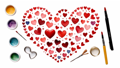  drawing watercolor art cute nubes love valentine isolated watercolor heart illustration lovely shine greeting wallpaper decoration illuminated glowing magic bright holiday friendship symbol festive