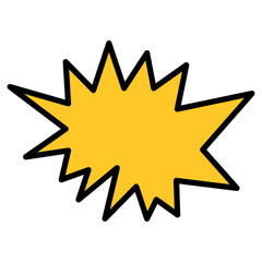 Fototapeta premium Bomb icon