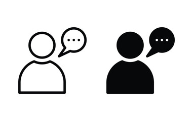 speaking people icon