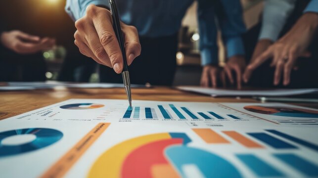 Target management meeting where sales teams set goals track progress and adjust strategies to ensure they meet their objectives and drive business growth