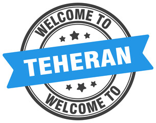 WELCOME TO TEHERAN STAMP
