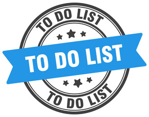 TO DO LIST STAMP