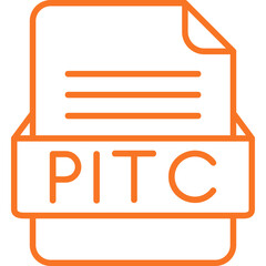 PICT File Format Vector Icon Design