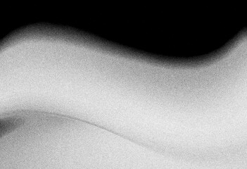 Abstract black and white gray grainy texture gradient background