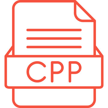 CPP File Format Vector Icon Design