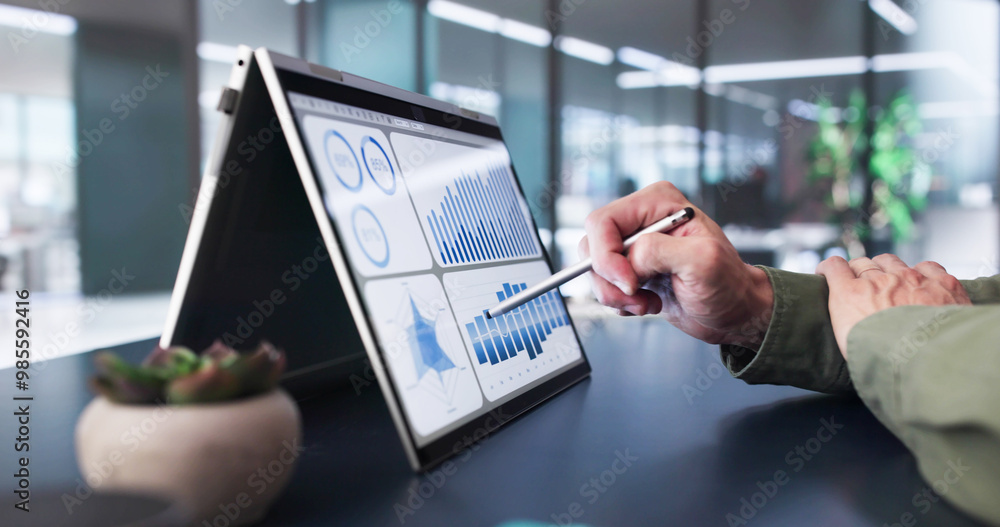 Poster Data Analyst Using Data Analytics KPI